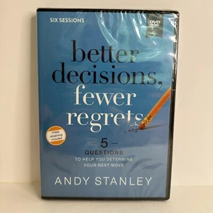 Better Decisions, Fewer Regrets DVD  by Andy Stanley Six Sessions New Sealed - Bild 1 von 2