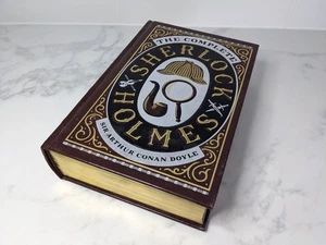 The Complete Sherlock Holmes Sir Arthur Conan Doyle 2015 Gold Trim HC Hardcover - Picture 1 of 8