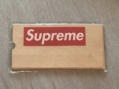 Juego de 5 bolsas marrones Supreme SS07 Tall Boy raras con logotipo de caja - plástico sellado NUEVO Foto 1 de 4