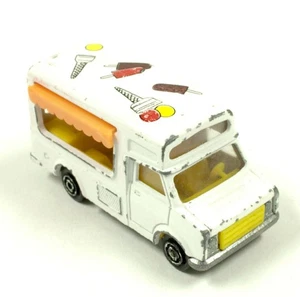 Majorette 259 Ice Cream Van Fourgon 1/67 Vintage Diecast Francia - Ropa de juego - Imagen 1 de 3