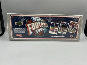 NFL FOOTBALL 1991 Upper Deck Premiere Edition Complete Set Factory Sealed NEW - Picture 1 of 3