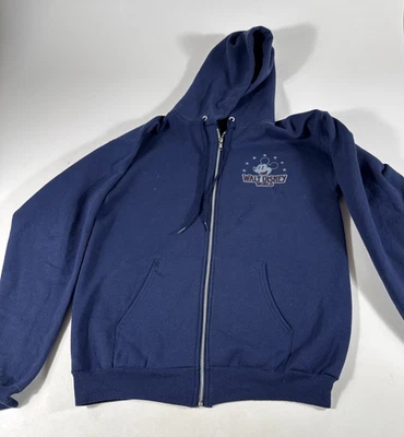 Sudadera con Capucha Azul con Cremallera Walt Disney World Talla S Calidad De Colección Foto 1 de 4