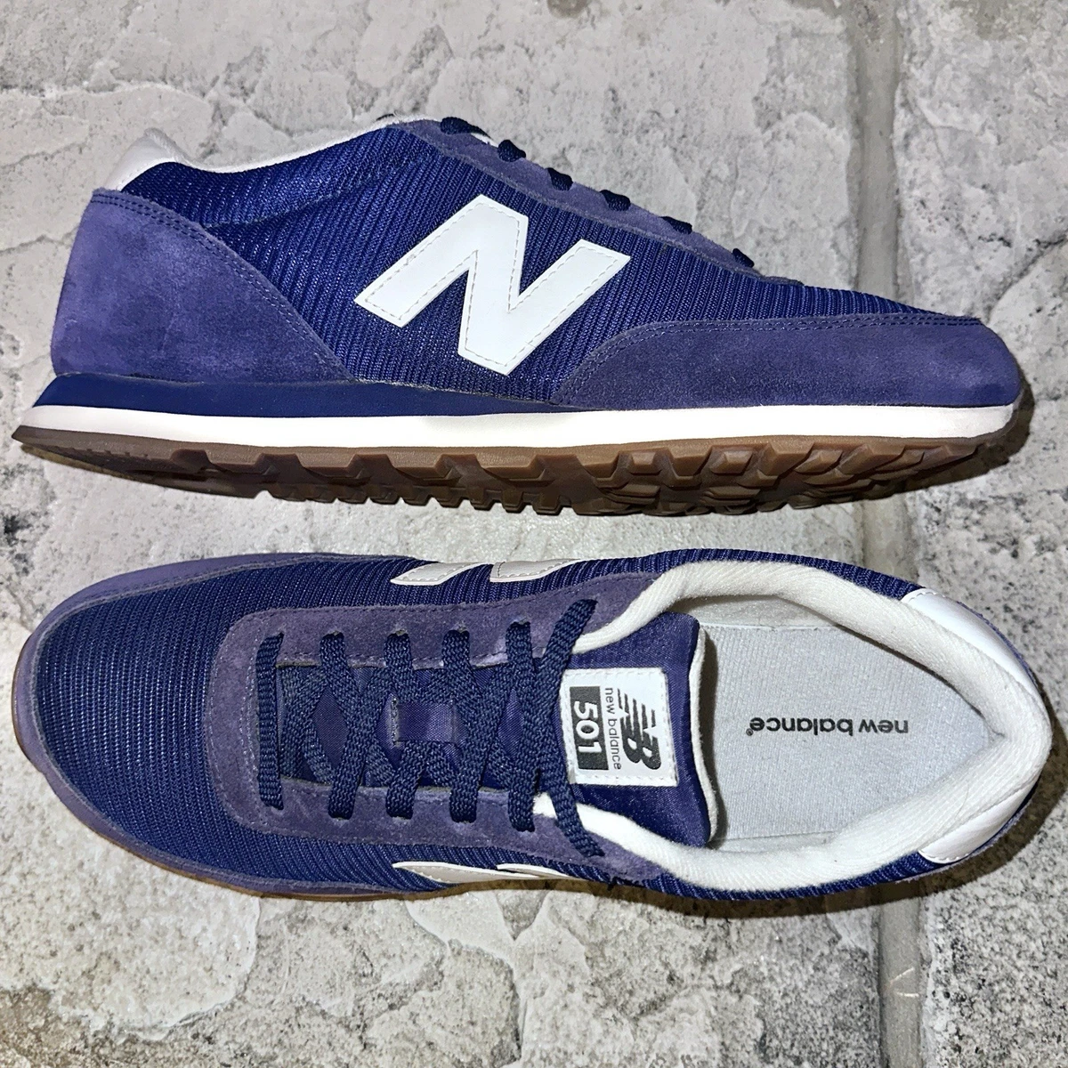 New Balance 501 Navy Blue for Sale | Authenticity Guaranteed | eBay