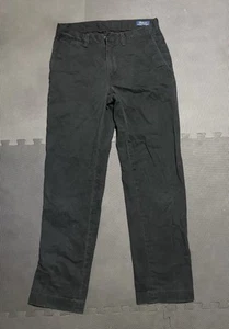 Polo Ralph Lauren pantalone classico slim fit uomo 30X32 nero chino misto cotone - Foto 1 di 4