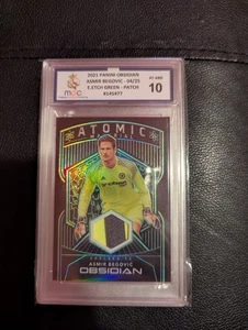 MGC 10 2020-21 Obsidian Atomic Material Green Electric Etch ASMIR BEGOVIC #/25 - Bild 1 von 1