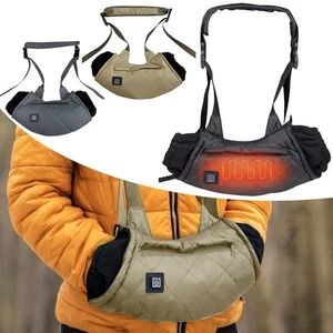 Wasserdichte Armstulpen Handschuhe 3-Gang Elektrisch beheizter Handwärmer Muff - Bild 1 von 26