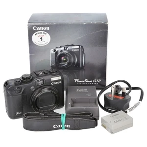 Canon G12 / 10MP 28mm Wide 5x Zoom IS DigiC 4 / Compact Digital Camera - Picture 1 of 12