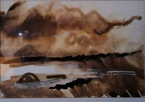 Lindsay M Howieson an Original Abstract Watercolour - Picture 1 of 16