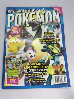 2025 The Ultimate Guide to Pokemon Magazine с плакатом - Изображение 1 из 4