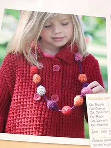 Bobble Necklace - Crochet Pattern - Picture 1 of 1