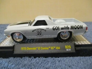 M2 MACHINES 2024 GROUND POUNDERS R29, MOONEYES 1970 CHEVROLET EL CAMINO SS 454 - Picture 1 of 8