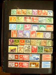 Switzerland collection, started from beginning of Swiss postage, see 2 scans. - Picture 1 of 2