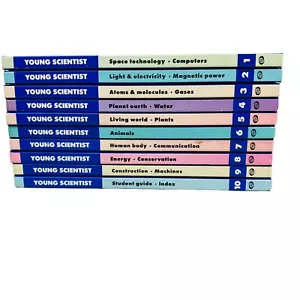 Vintage 90er WELTBÜCHER JUNGWISSENSCHAFTLER komplett 10 Bücher Set Homeschool Wissenschaft - Bild 1 von 4