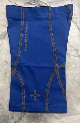 TOMMIE COPPER MENS PERFORMANCE COMPRESSION QUAD SLEEVE Cobalt Blue Small - Image 1 of 4