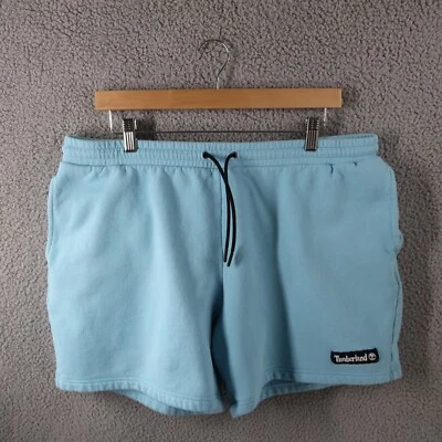 Pantalones Cortos Timberland Para Hombre Extra Grandes Azul Tirar con Cordón Cintura Elástica Foto 1 de 4