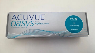Acuvue Oasys with HydraLuxe Kontaklinsen Tageslinsen -1,25 Neu (26 Stück) - Bild 1 von 2