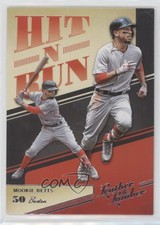 2019 Panini Leather & Lumber Hit-N-Run Mookie Betts #HNR-2