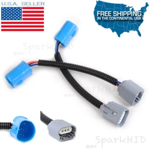 99 - 04 FORD F250 F350 SUPER DUTY 9007 to H13 HEADLIGHT CONVERSION HARNESS LAMPS - Picture 1 of 14