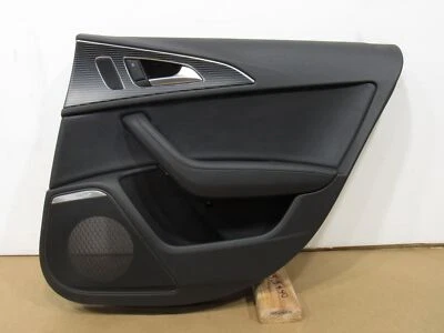 13-18 Audi S6 C7 2014 Cubierta de puerta trasera derecha Panel de moldura Aluminio Beaufort; $6 Foto 1 de 4