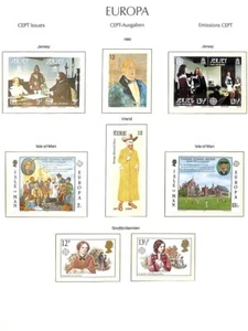 EUROPA CEPT - 1980 MNH "Important Personalities" Complete Sets (D) !!!!! - Picture 1 of 1