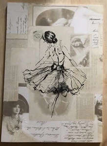 BALLERINA signed by Emo Raphiel Astoria & free banksy gift MINT ( SEPIA ) - Picture 1 of 2