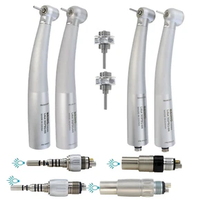 BEING Dental Glasfaser Hochgeschwindigkeit Handstück Turbinenkupplung 4/6 Löcher KAVO NSK - Bild 1 von 194