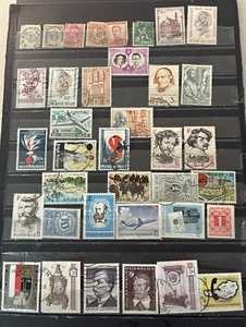 Collezione carte straniere su pagina usate come nuove principalmente Europa Finlandia ceca N264 - Foto 1 di 15