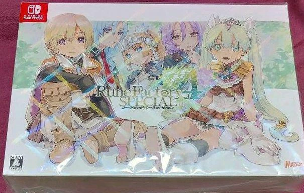 Rune factory 4 Special Memorial Box Role Playing Game Marvelous Nintendo switch - Image 1 of 1