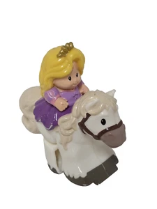 Little People Disney Principessa Klip Klop Aurora Bella Addormentata Cavallo Figura Giocattolo - Foto 1 di 5