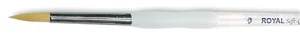Royal & Langnickel(R) Soft-Grip Gold Taklon Round Brush-Size 10/0 - Picture 1 of 1