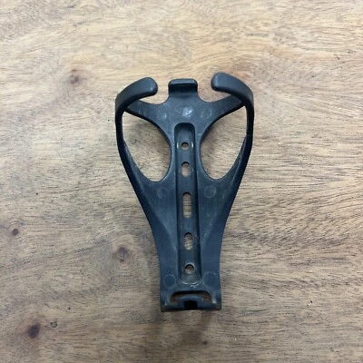 Jaula para botellas de agua TREK vintage de plástico de nailon negra Foto 1 de 4