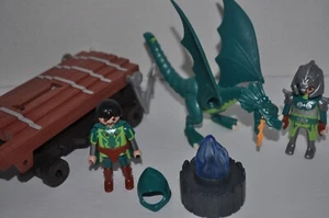 Playmobil Green Dragon Knight Lot - Picture 1 of 16