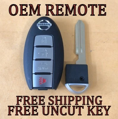 OEM 07-12 NISSAN SENTRA 07 08 MAXIMA SMART KEY PROXIMITY REMOTE FOB CWTWBU735 - Image 1 of 2