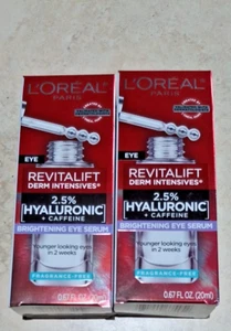 L'Oreal Revitalift Derm Intensives siero occhi schiarente ialuronico 2,5% 0,67 oz. - Foto 1 di 3