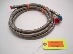 NASCAR BMRS -6an / -8an SS BRAIDED FUEL LINE / RETURN HOSE 113.5" LONG 9'-5.5" 3 - Bild 1 von 5