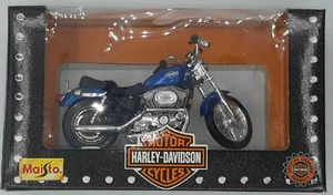 Harley Davidson XLH SPORTSTER 1200 Collector Edition MAISTO 1/18 BOX Gd21 - Foto 1 di 1