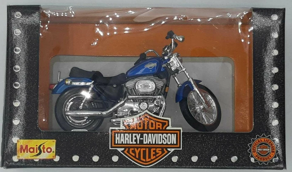 Harley Davidson XLH SPORTSTER 1200 Collector Edition MAISTO 1/18 BOX Gd21 - Immagine 1 di 1