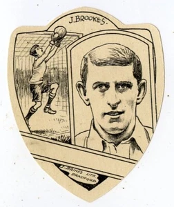 (Gd3342) J. Baines Football card, Sheffield United, J.Brookes c1909 - Picture 1 of 4