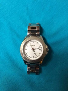 Damen Fossil Analog Traveler Uhr mit Datum AM 4455 - Bild 1 von 11