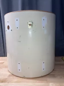 1980s LUDWIG Chicago Keystone Maple Hanging Tom 16” X 16” Drum Shell Bonham Deep - Picture 1 of 18