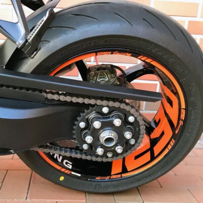 Aufkleber Felgenrandaufkleber passend für KTM 1290 SUPER DUKE R 2020 THE BEAST - Bild 1 von 2