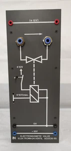 LN - Lucas Nülle Elektromagn. Ventil SO 3536 - 9S, Lehrmittel, Phywe, Leybold - Bild 1 von 3