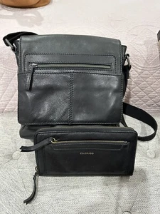 Leather Colorado Bag And Wallet Set - Picture 1 of 4
