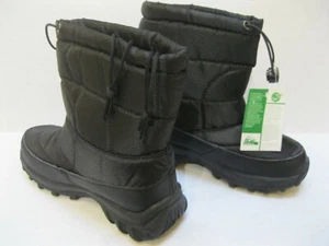 Totalmente Nuevas En Caja-Itasca Snow Scamp Botas de Nieve, Negras Niños Talla 5 - Imagen 1 de 4
