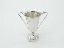 Sterling Silver Small Sporting Trophy Cup Antique 1914 Art Deco Birmingham