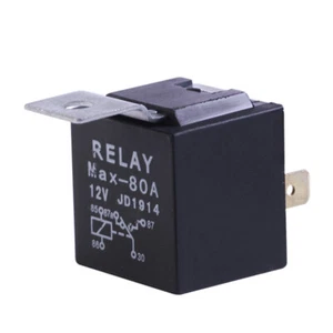 5 Pin 80A Car Relay Normally Open DC 12V Relay For Head Light Air Conditioner - Picture 1 of 7