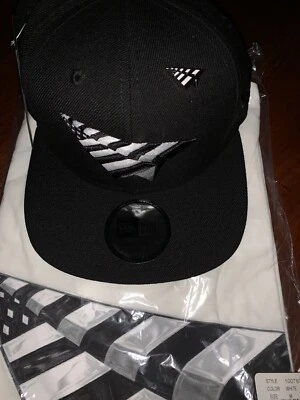 PAPER PLANES  HAT OLD SCHOOL BLACK W BLACK  UNDERVISOR JAY-Z HAT  ROCNATION - Image 1 of 4