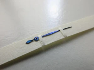 Felsa 8¾"' cal. 282 Swiss blued seconds watch hand - 0.20 - Picture 1 of 6