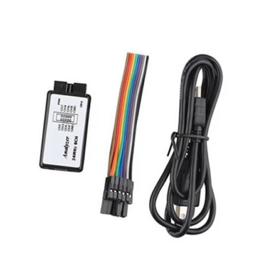 USB Logic Analyzer Device Set USB Cable 24MHz 8CH 24MHz for ARM FPGA