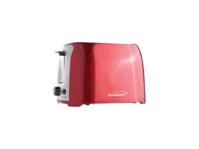Brentwood TS-292R Red and Stainless Steel 2 Slice Cool Touch Toaster - Image 1 of 4